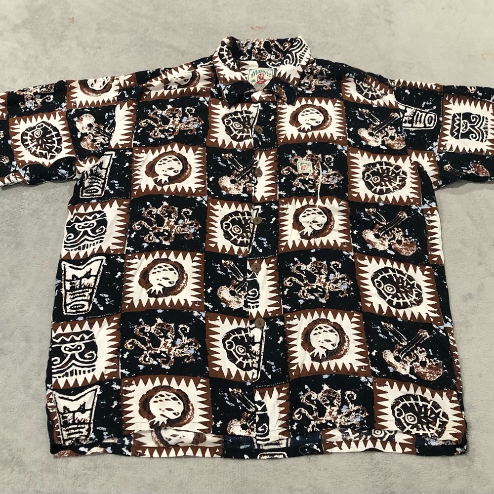 Vintage Hawaiian shirt size Large